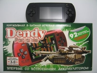 Игровая приставка DENDY Pocket 2+ 92-in-1 Black