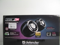 Акустическая система DEFENDER ATOM S6 USB, 2x3W