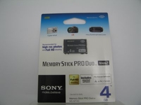 Карта памяти Memory Stick Pro Duo Sony 4GB